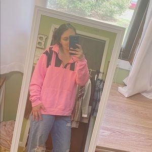 PINK Quarter zip sweatshirt